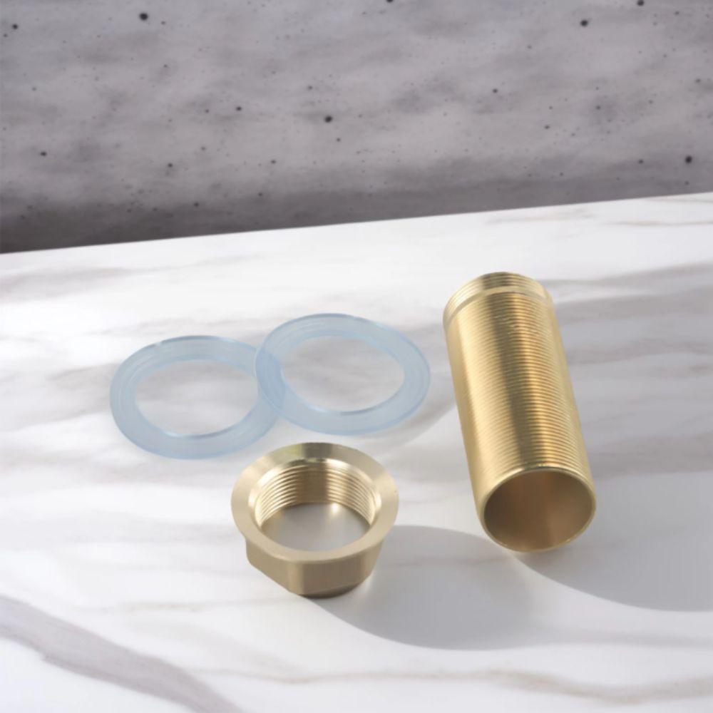 Extension Nut Faucet Fixed Foot Stainless Steel Faucet Accessories  Plumbing Maintenance