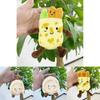 Charming Plush Food Keychain Doll Unique Stuffed Toy For Fun Bag Decorations