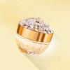 1pcs Luxury Diamond 50g Glass Face Cream Jar With Lid Acrylic Cosmetic Jar Container For Cream Lotion Jars Travel Lotion Bottle