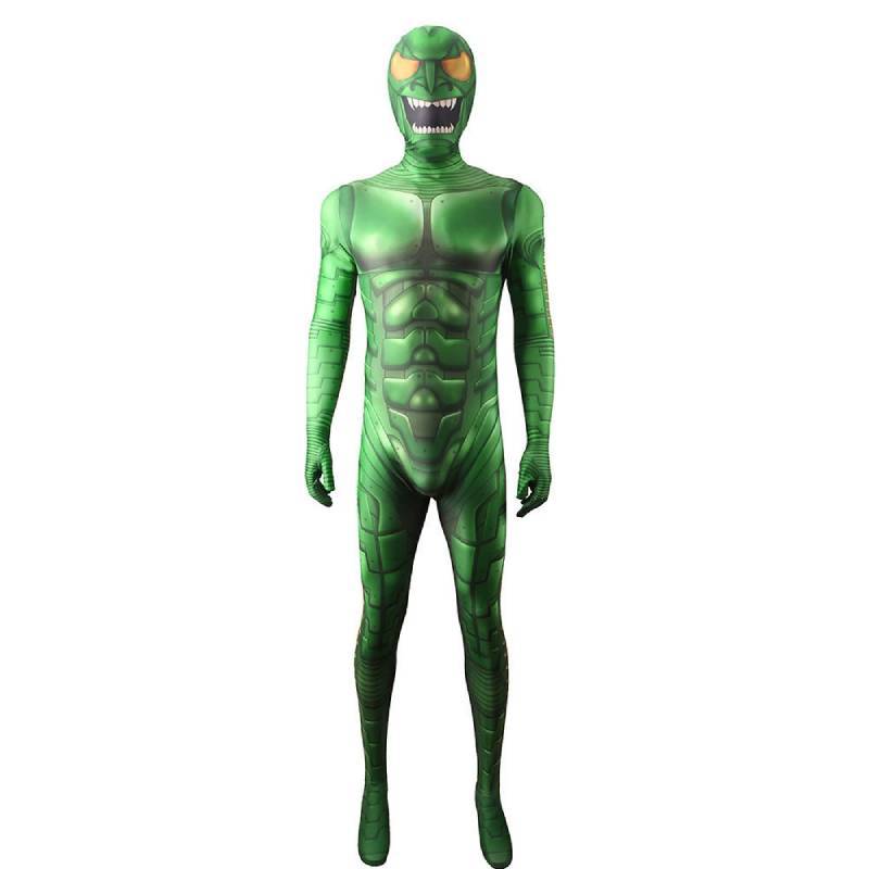Marvel Zelený skřet 3D Cosplay Kostým S Celotělovým Oblekem Pro Halloween Párty