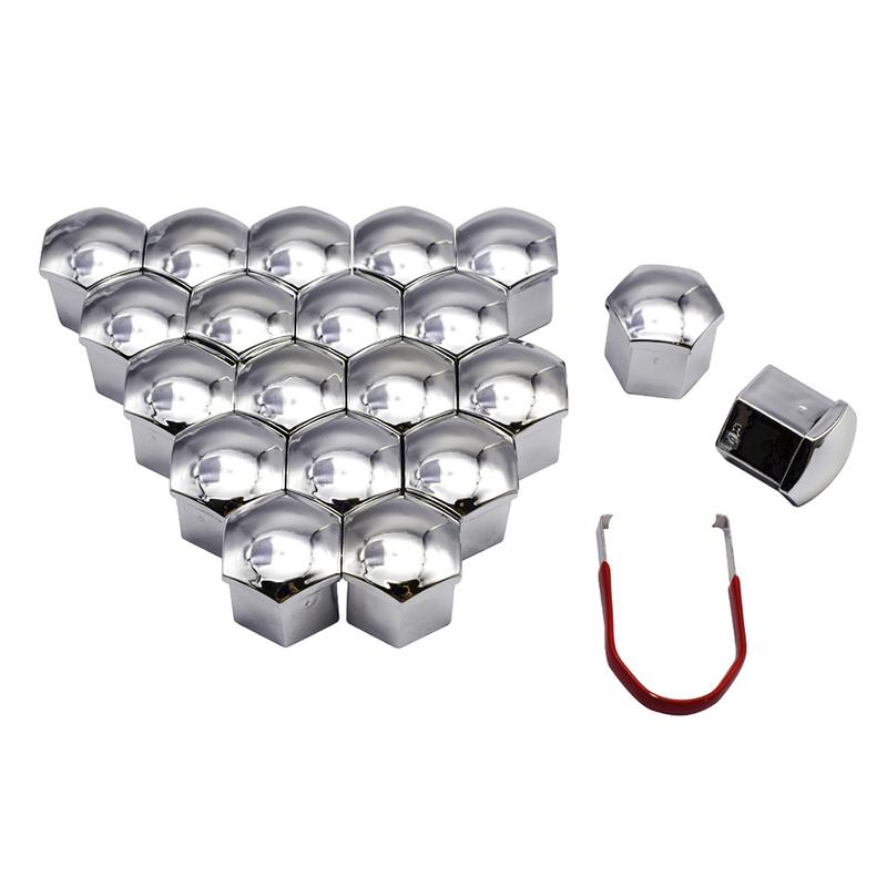 20Pcs 17/19/21mm Caps for Bolts Wheel Bolts Plugs Caps Anti-Rust Screws Cover Wheel Nuts Cap Decoration Styling Car Accessories