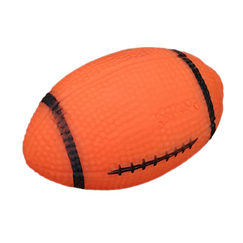 Football Baseball Rugby Toys For Small Dogs Bite Resistant TPU Ball Pets Toy For Small Dogs Outdoor Dog Training Accessories