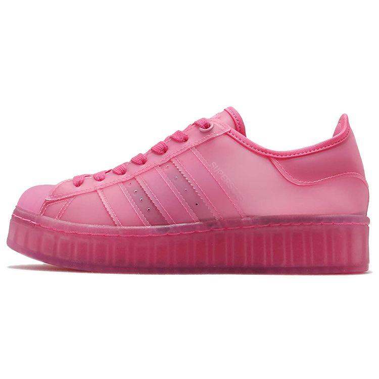 

adidas Superstar Jelly Semi Solar Розовые женские кроссовки Cloud-White FX4322