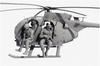 Kitty Hawk Model Little Bird Plastic Model KH50004 1/35 AH-6J/MH-6J w/Figure (Helicopter)
