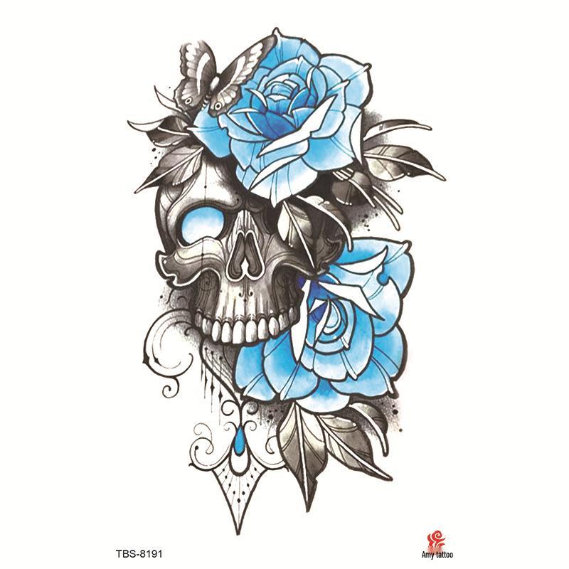 Wasserdichtes Ganzarm Totemsymbol Tattoo Aufkleber Set