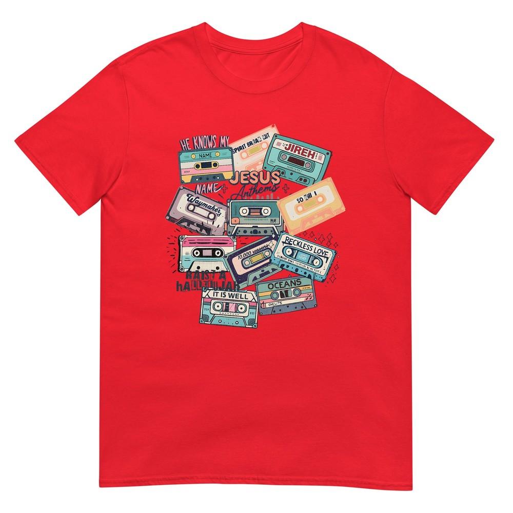 Jesus Anthems Christian Cassette Tape God Music Tshirt S