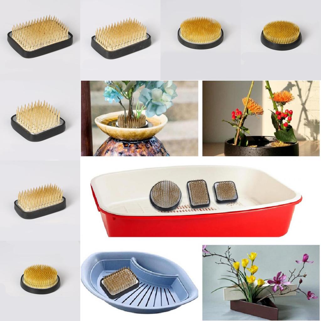 Ikebana Kit Kenzan For Flower Arrangement Durable Composite Hotel Decor Lounge