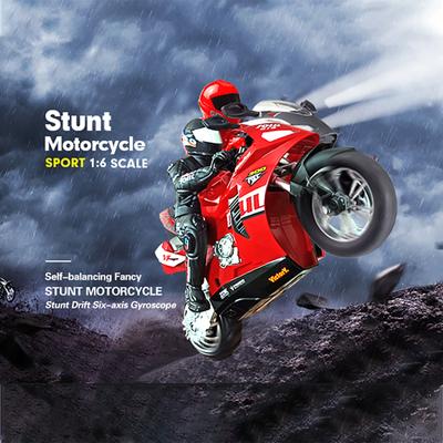 1/6 Self-Balancing RC Motorcycle Cars Remote Control Car Drift Boy Toy Motorbike