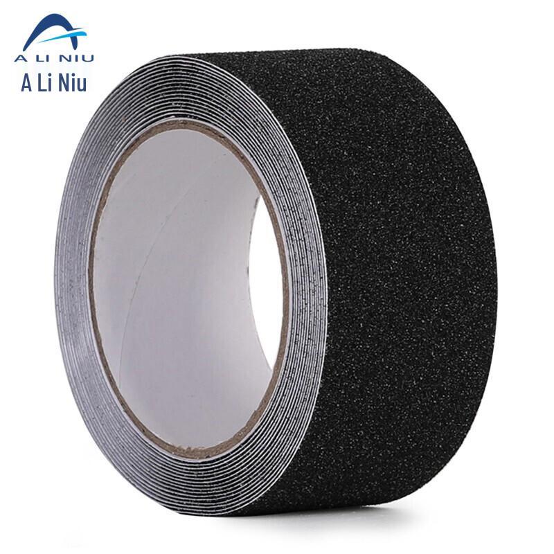 Aliniu AJS-050 Frosted Anti-slip Floor Marking Warning Tape 5cm x 10m чёрный