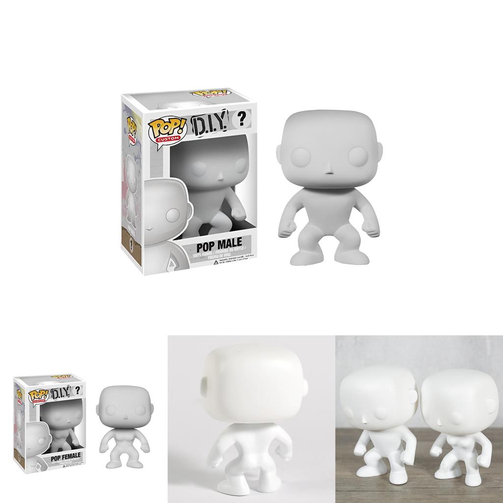 Pop Diy Male Female Figures For Customization And Personalization