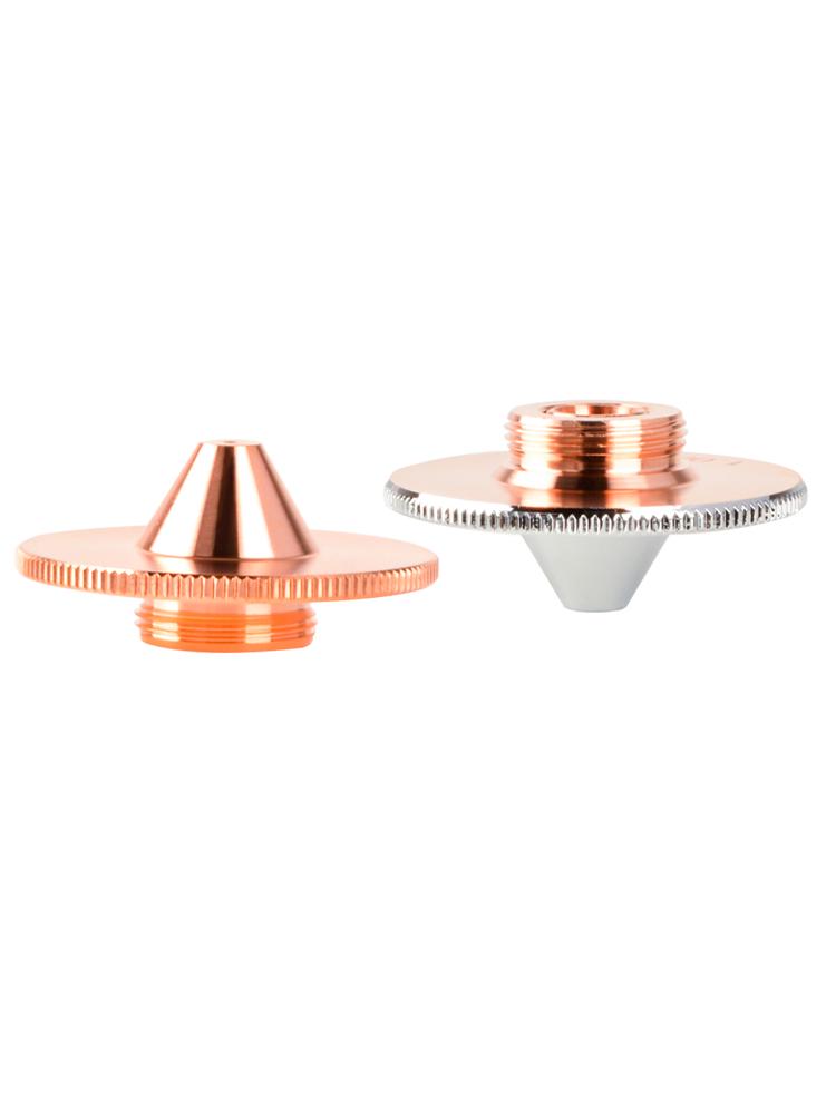 Laser Cutting Machine Copper Nozzle - Grass Cap Style, Single/Double Layer, D32 Cutting Head Accessory