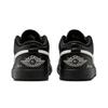 Jordan Air Jordan 1 Abrasion Resistant Low Top Vintage Basketball Shoes Unisex Black Shopping Bag 553558-043(Team1098- )