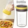 Grated Cheese Shaker Bottle Clear Spice Dispenser with Lid for Cumin Sesame Seasoning Jar Barbecue Tool Kitchen Container