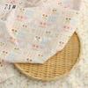 40 Count Cotton Bear Cartoon illustration Theme Print Class A Level Fabric Kid's Clothing DIY Sewing Needlework Material