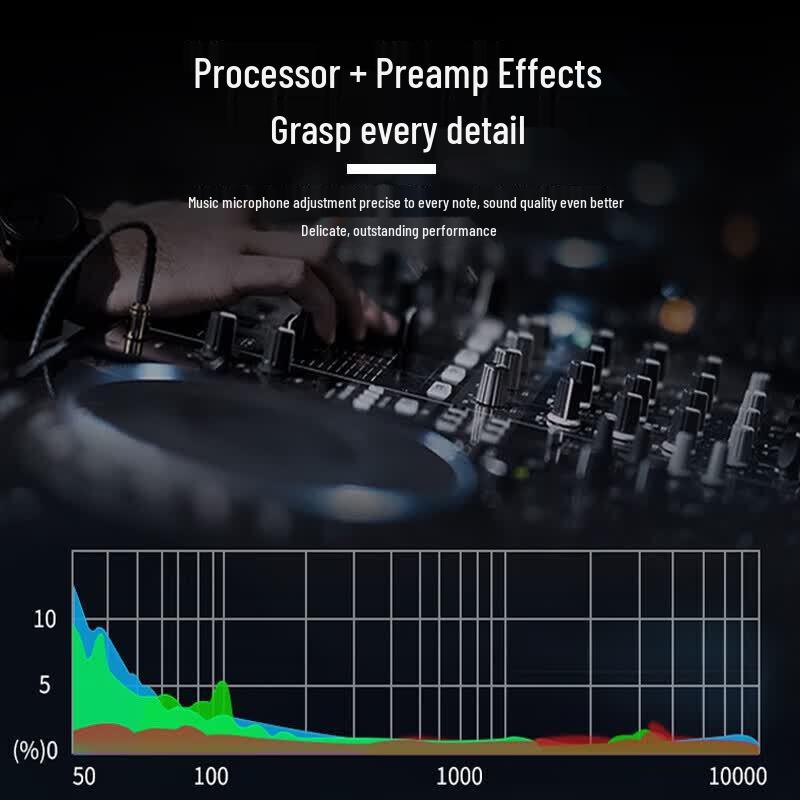 HuiDu D600 Professional Digital Pre-Amplifier Processor (CN Version)