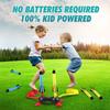 Outdoor Toy Rocket Launcher for Kids Dueling Outdoor Games for Child Stomp Launch Pad  Steam Gift for Boys and Girl Foam Rocket