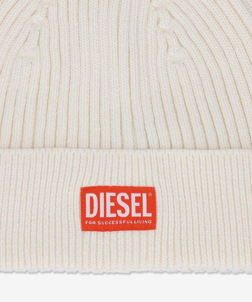 DIESEL K Coder H 2X2 Beanie - Off-White / A095040Daob1Ab
