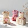 Presentförpackning Fluga Nalle Silikonljusform DIY Alla hjärtans dag-presenter Aromgipsformar Handgjorda tvål Söt nalleform Form