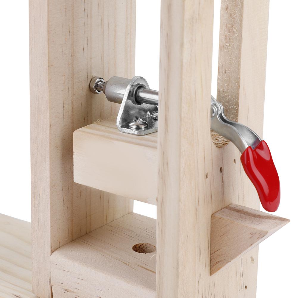 Beech Leather Retaining Clip Wood Tools for DIY Sewing Stitching Lacing Treatments Crafts