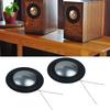 2Pcs Titanium Tweeter Diaphragm Voice Coil 25.4mm 25.5mm Metal Titanium Composite Silk Diaphragm Voice Coil 8 Ohm Repair Parts