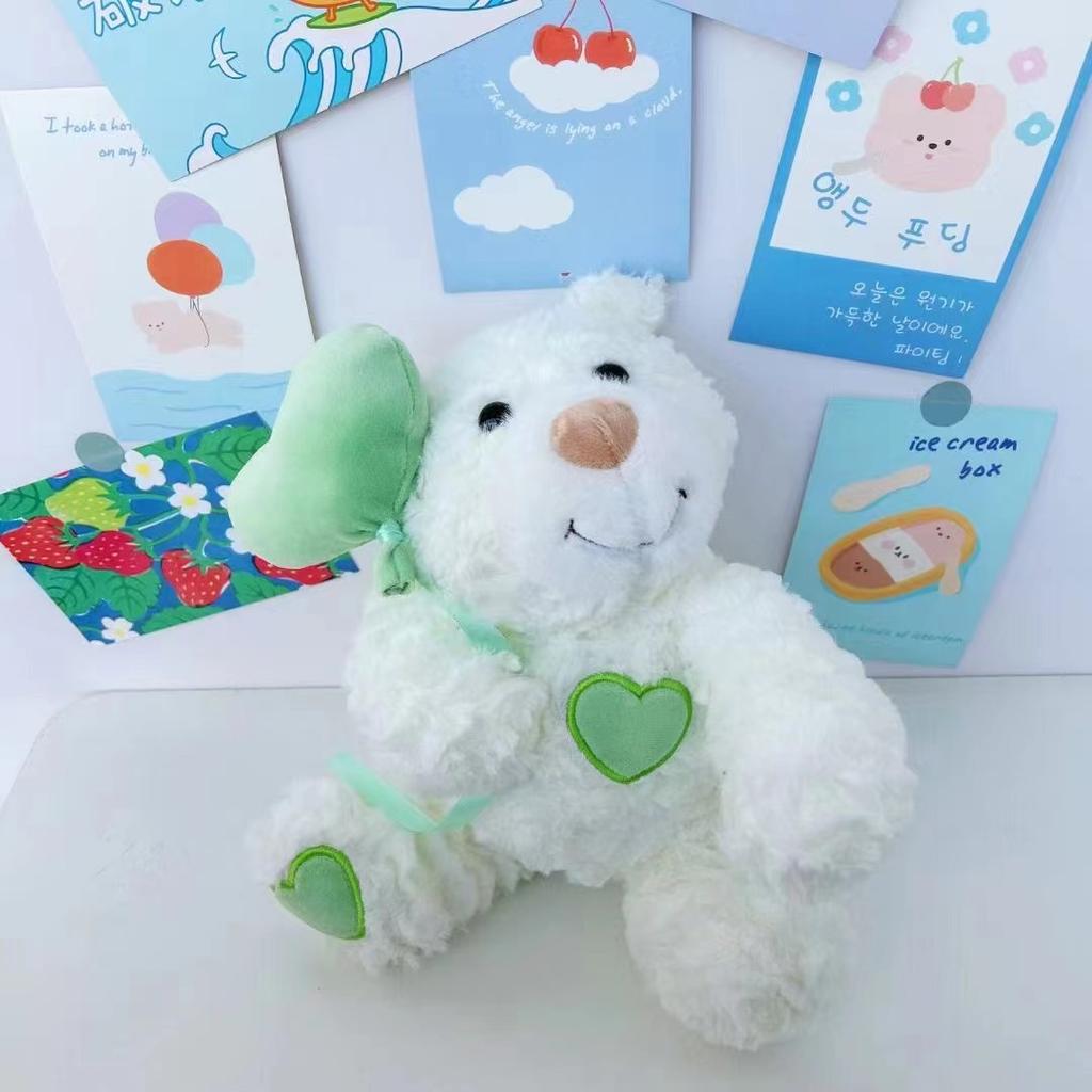 Teddy Bear Balloon Bear Doll Plush Toy Cute Ragdoll Wedding Gifts Valentine's Day