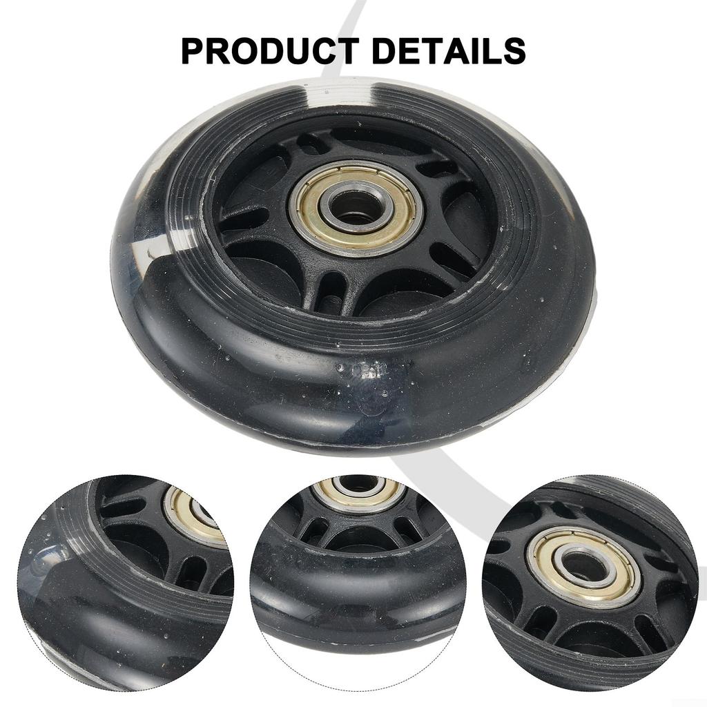 LED blikající kolečka pro koloběžku o průměru 80 mm vhodná pro bezpečné bruslení