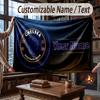 Custom Name Flannel Throw Blanket Chelsea FC Pattern Warm Home Decoration