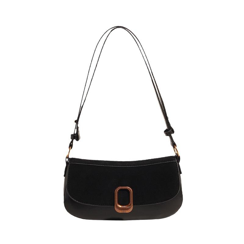 Versatile trend texture underarm bag women's 2025 autumn and winter new fashion single shoulder niche crossbody small square bag