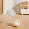 Pet Tumbler Feather Erting Cat Stick Cat Carousel Cat Mint Avtakbar katteleke