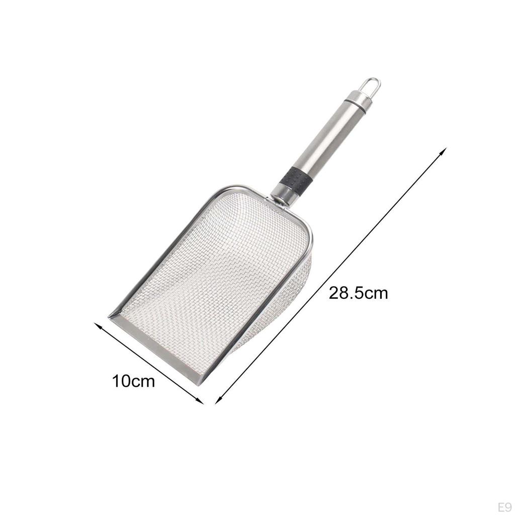 Cat Litter Reptile Sand Deep Portable Stainless Steel