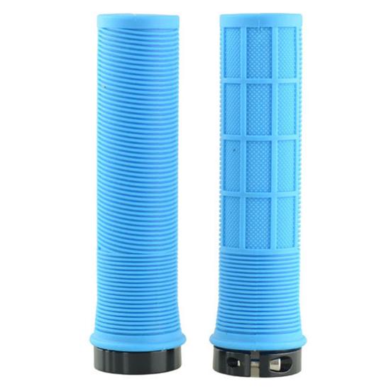 1 Pair Bike Handle Grips Bicycle Handlebar Grips Cover Non-Slip Design Shock-Absorbing Easy Installation Ergonomic Cycling Handlebar Grips Covers