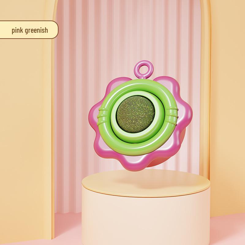 Mint Ball Cat Toy: Self-Entertainment, Teething, Dental Cleaning, and Chewing Aid for Cats