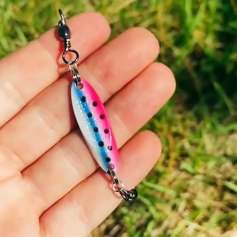 Verstellbares Outdoor-Sportarmband Legierung Angelköder-Anhänger Handgefertigte Haken-Designs Geschenk für Naturforscher
