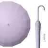 Creative Minimalist Straight Long-Handle Umbrella, Solid Color, Japanese Style, Fresh and Simple, Leather Handle, Vintage Unisex Straight-Handle Sun