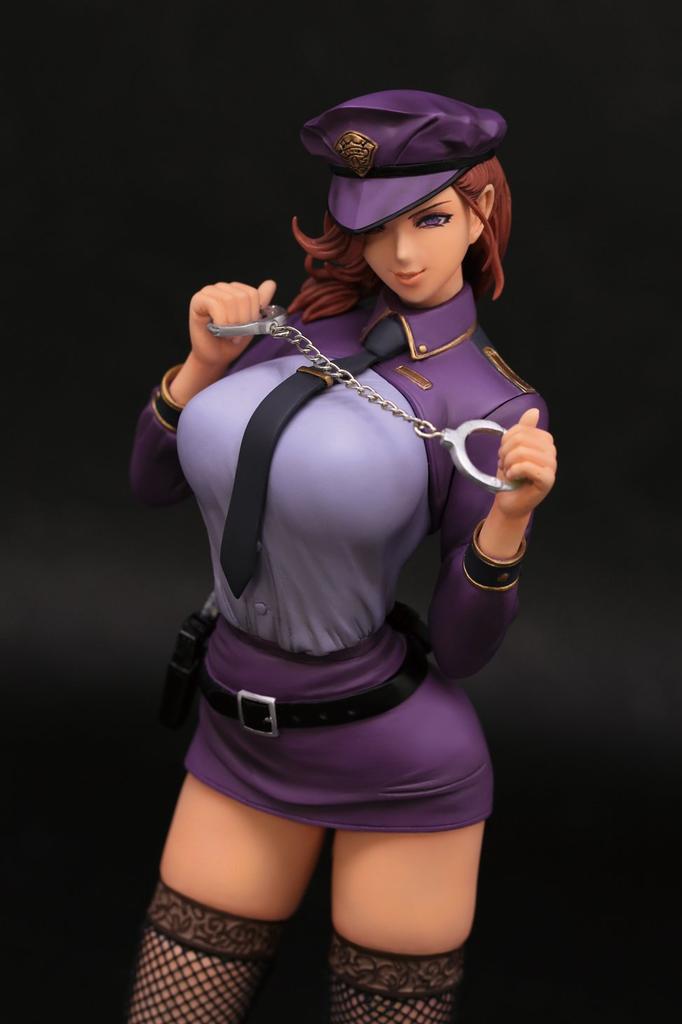 Lewd and Sadistic Policewoman Akiko Designed by Oda Non Scale PVC Painted Finished Figure (Akiko) 1/6