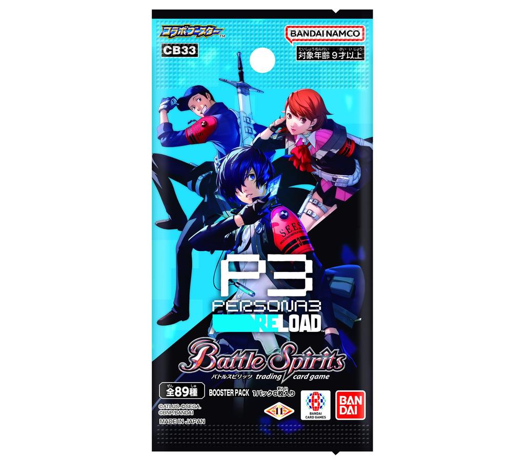 BANDAI Battle Spirits Collaboration Booster Persona 3 Reload 16 packs [CB33] (BOX)