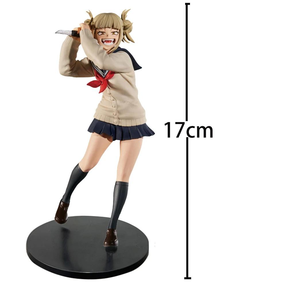 

Фигурка аниме MHA Тога Химико Фигурка Урарака Очако Коллекционная фигурка Аниме Кукла Игрушки ПВХ Модель Подарок для фанатов мальчика девочки 10-17CM