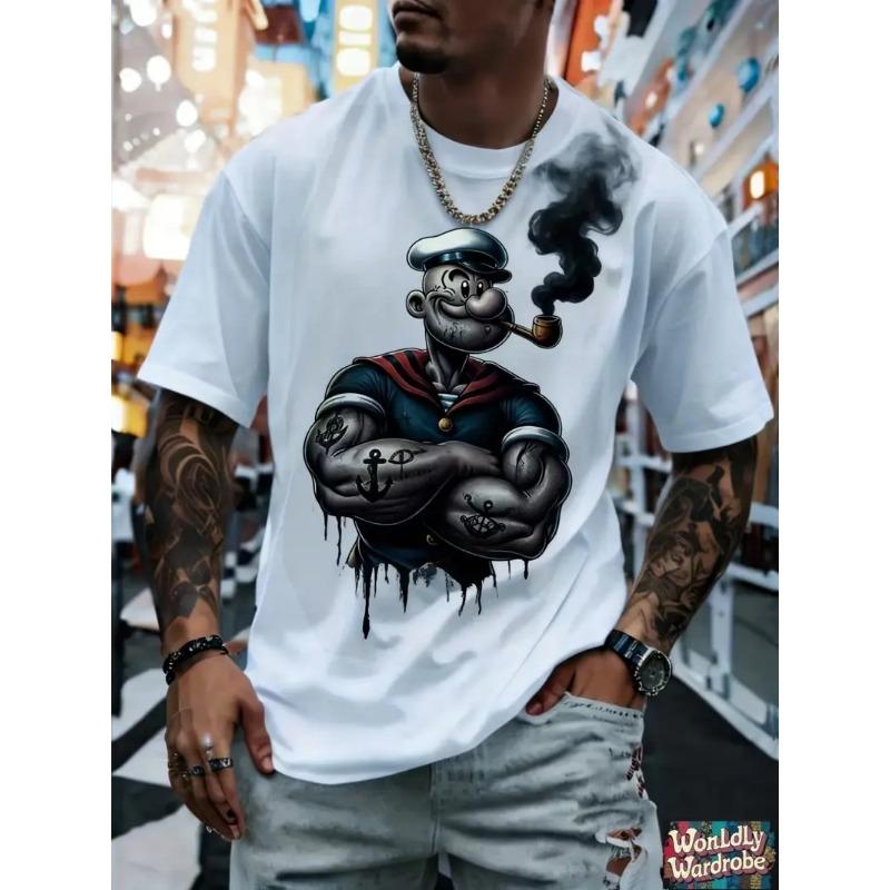 Men s summer 3D T-shirt S