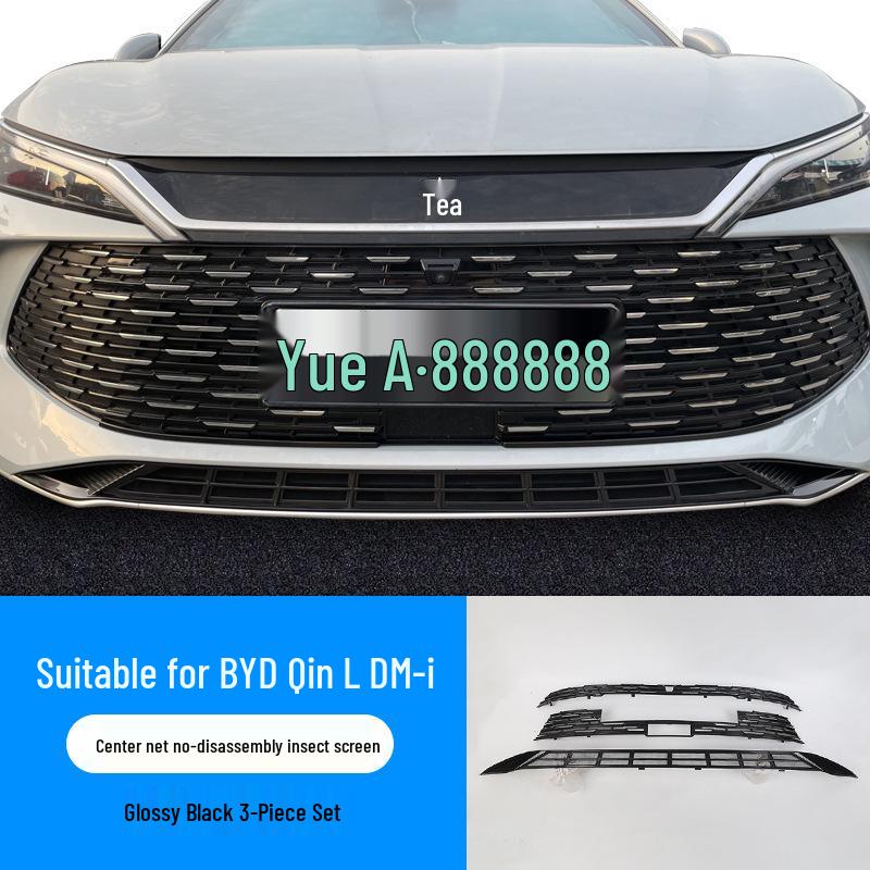 Customized Accessories for 24-26 BYD Qin L DMi: Insect Net, Radiator Guard, Dustproof Grille