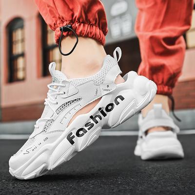 Men Sport Sandals Summer Women Beach Shoes White School Students Sneakers Couple Shoes Breathable Large Size