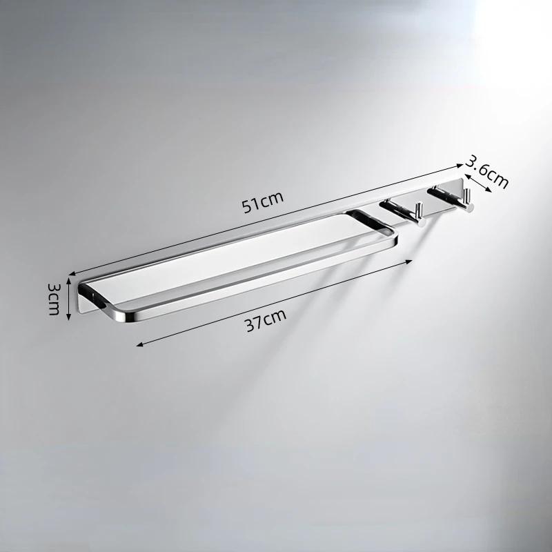 

Light Luxury Copper Wall Metal Hooks Bathroom Towels Nordic Clothing Wall Hanger Creative Gold Home Innovative Accessories серебряный