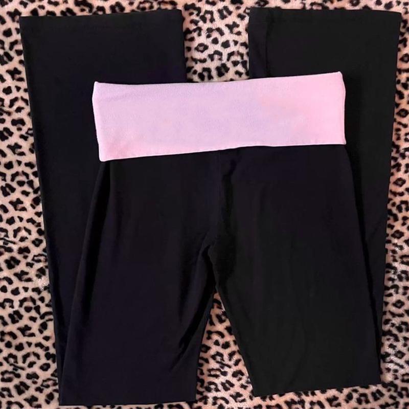 VIONA Polka Point Aesthetic Women Bottoms Korean Slim Casual Trousers Vintage Y2K Emo Soft Lower Garment Daily Soft Classic Solid Pant