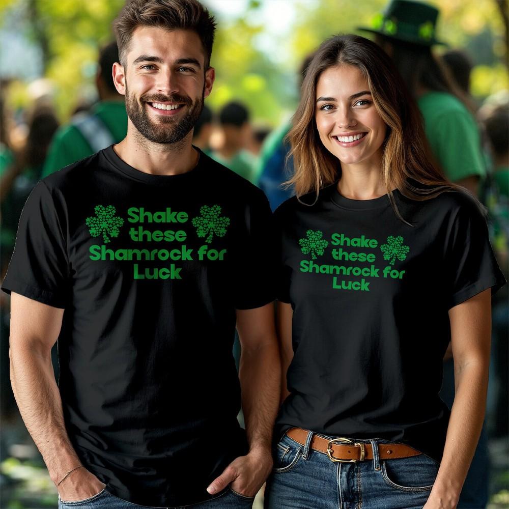 

Mens Womens Shake These Funny St.Patricks Day T-Shirts Tee Irish Parade #STPD 4XL