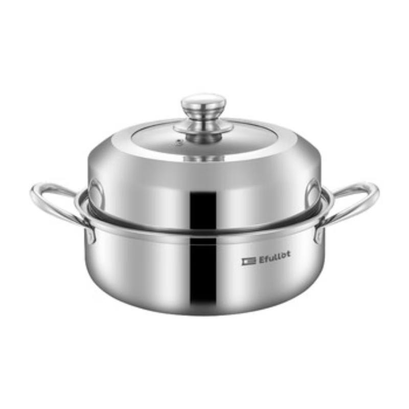 Yifuler EFSS-S011 28cm Versatile Stockpot Steamer