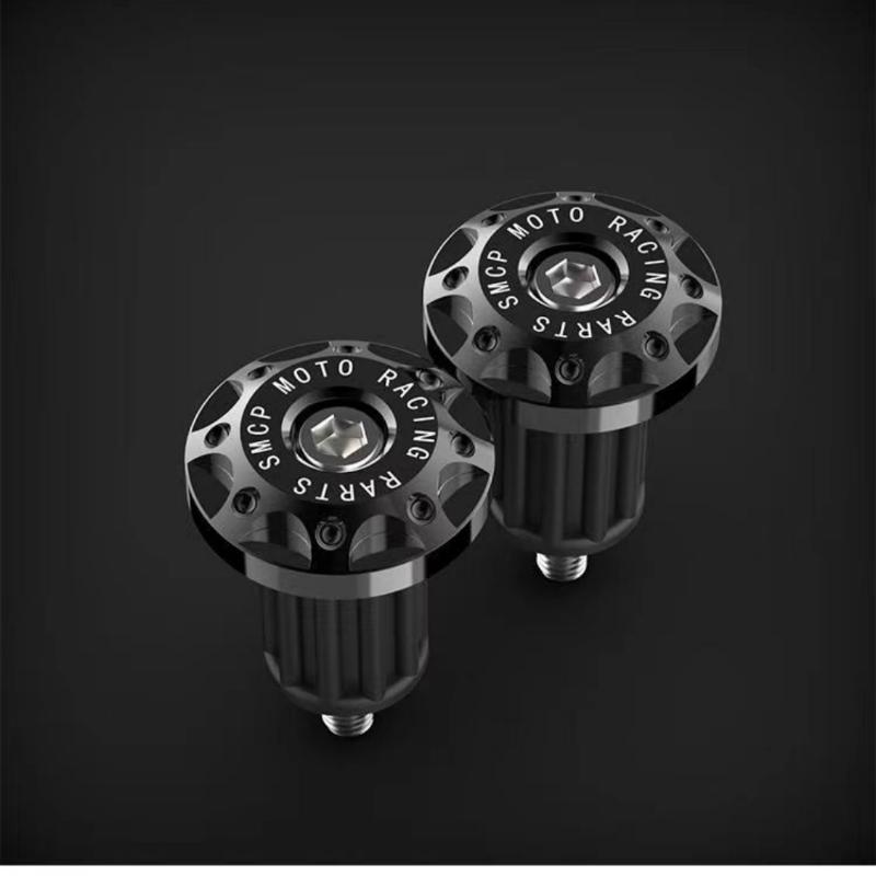 2 Stück Motorrad Lenkergriffkappen Schieber Universelle Lenkerendkappe Stecker Motorrad Dirt Bike Zubehör