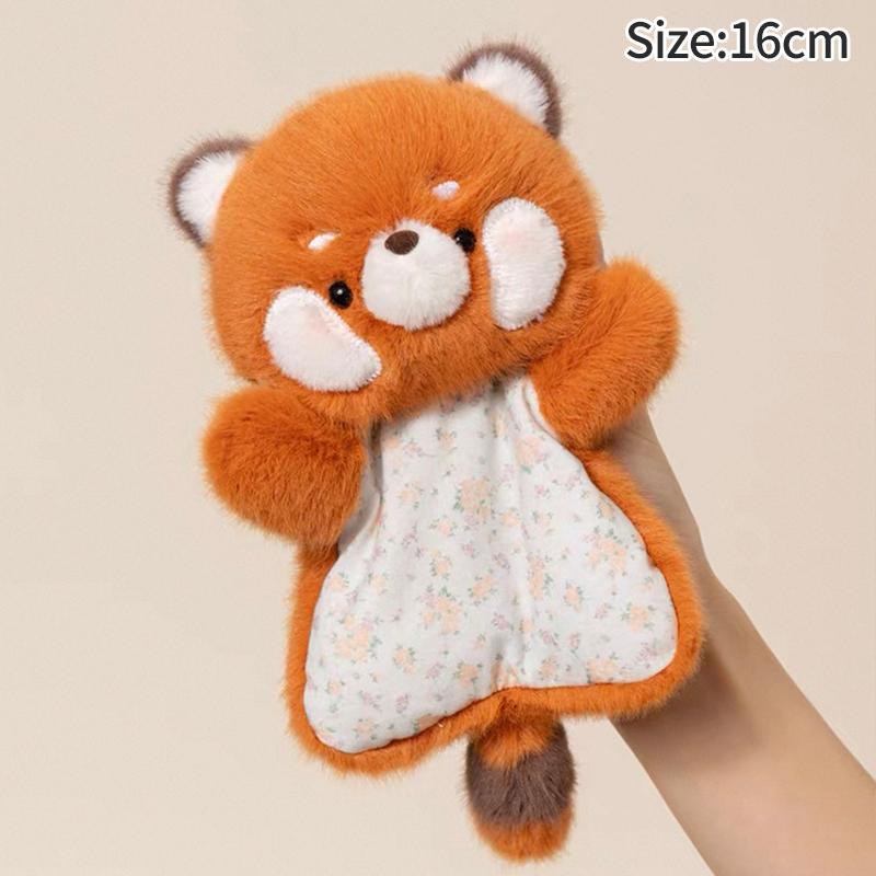 Cute Cartoon Animal Doll Soothing Bean Bag Soft Plush Sensory Toy Stress Relief Doll Wrist Pad Holiday Gift