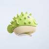 Catnip Ball Cat Toy Pufferfish Ball Rotatable Lick Toy Rubber Interactive Chew Toy Kitten Teething Ball for Indoor Cats Teeth Cleaning Entertainment