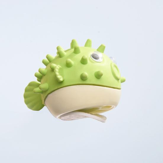 Catnip Ball Cat Toy Pufferfish Ball Rotatable Lick Toy Rubber Interactive Chew Toy Kitten Teething Ball for Indoor Cats Teeth Cleaning Entertainment