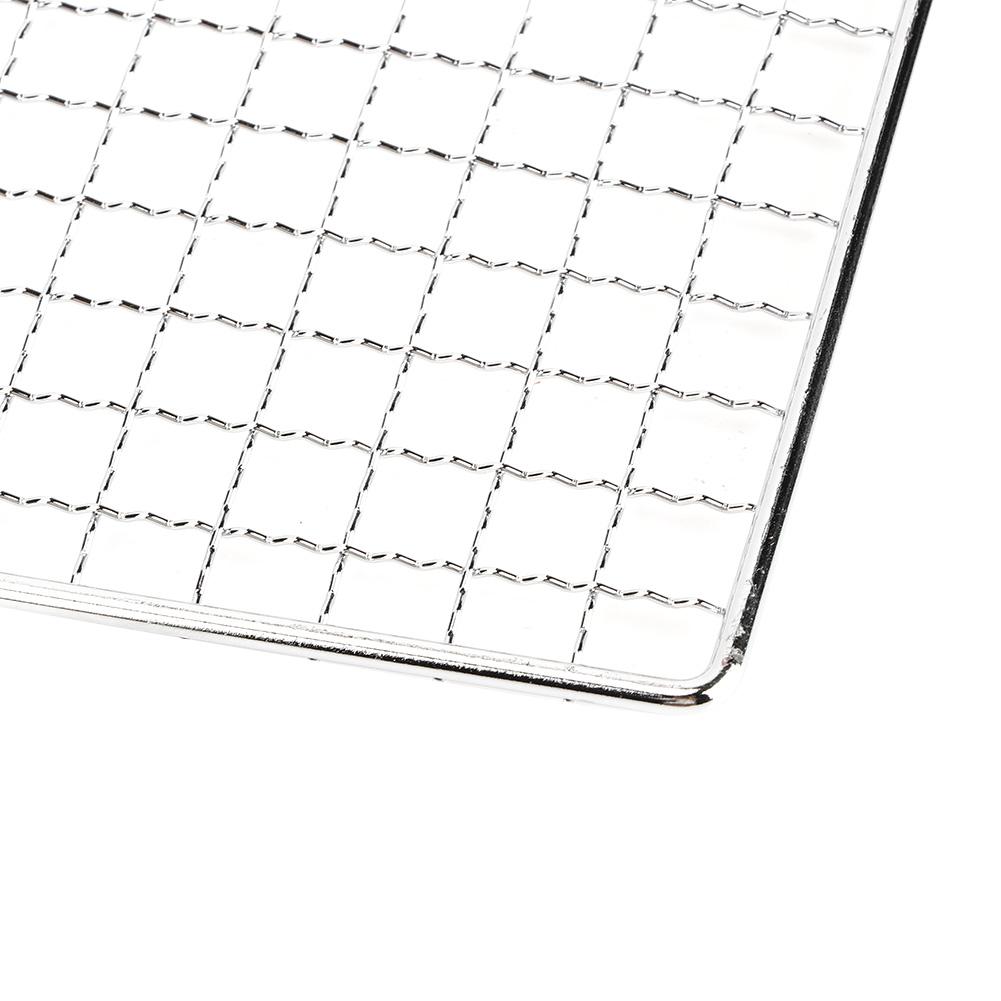 Multipurpose Stainless Steel Baking Wire Mesh Grill BBQ Net Mesh Barbecue Racks Picnic Tool