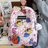 Junior High School Students Korean Version of High Value Large Capacity Multi-compartment Schoolbag Casual Fashion Simple Versatile Trend Backpack